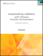 Automating vSphere with vCenter Orchestrator Book Cover