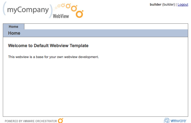 Default Request Portal Logged in